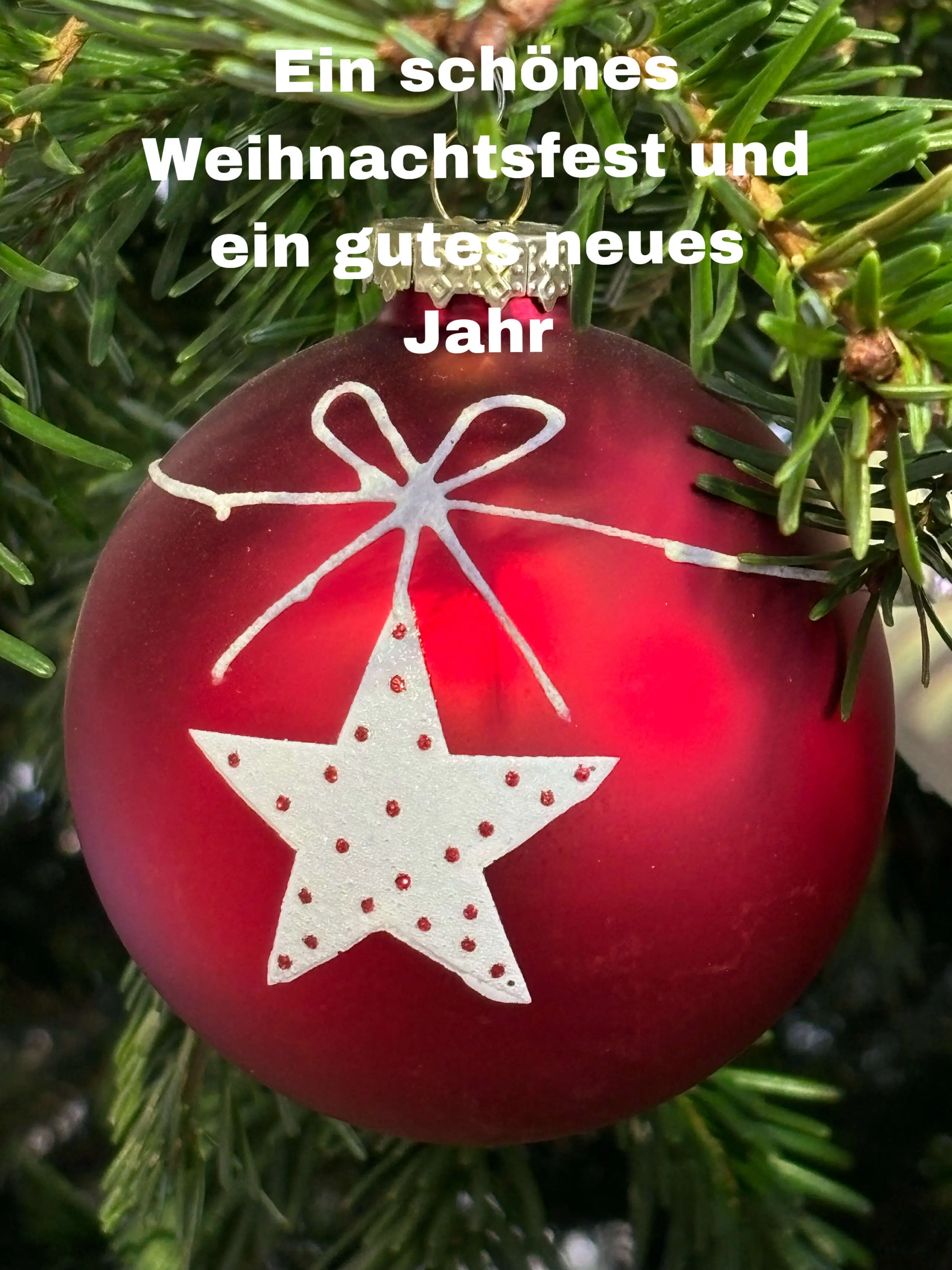 Ein schönes Weihnachtsfest und einen gutes neue Jahr!